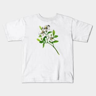 June 8th birthday flower Kids T-Shirt